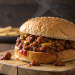Easy Sloppy Joe Recipe 3 Ingredients – The Quickest Homemade Classic 9 easy sloppy joe recipe 3 ingredients on brioche bun