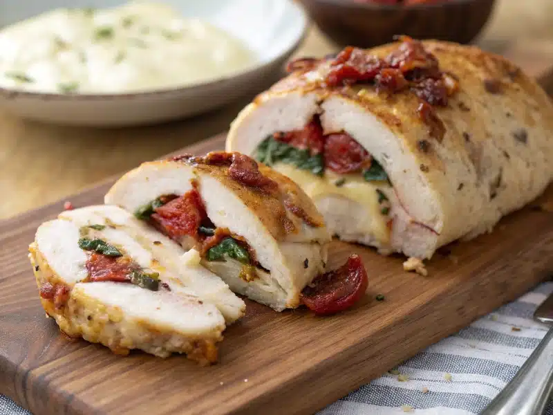 Easy 3-Ingredient Chicken Breast Recipes: Quick and Delicious Meals 12 Stuffed 3-ingredient chicken breast recipe
