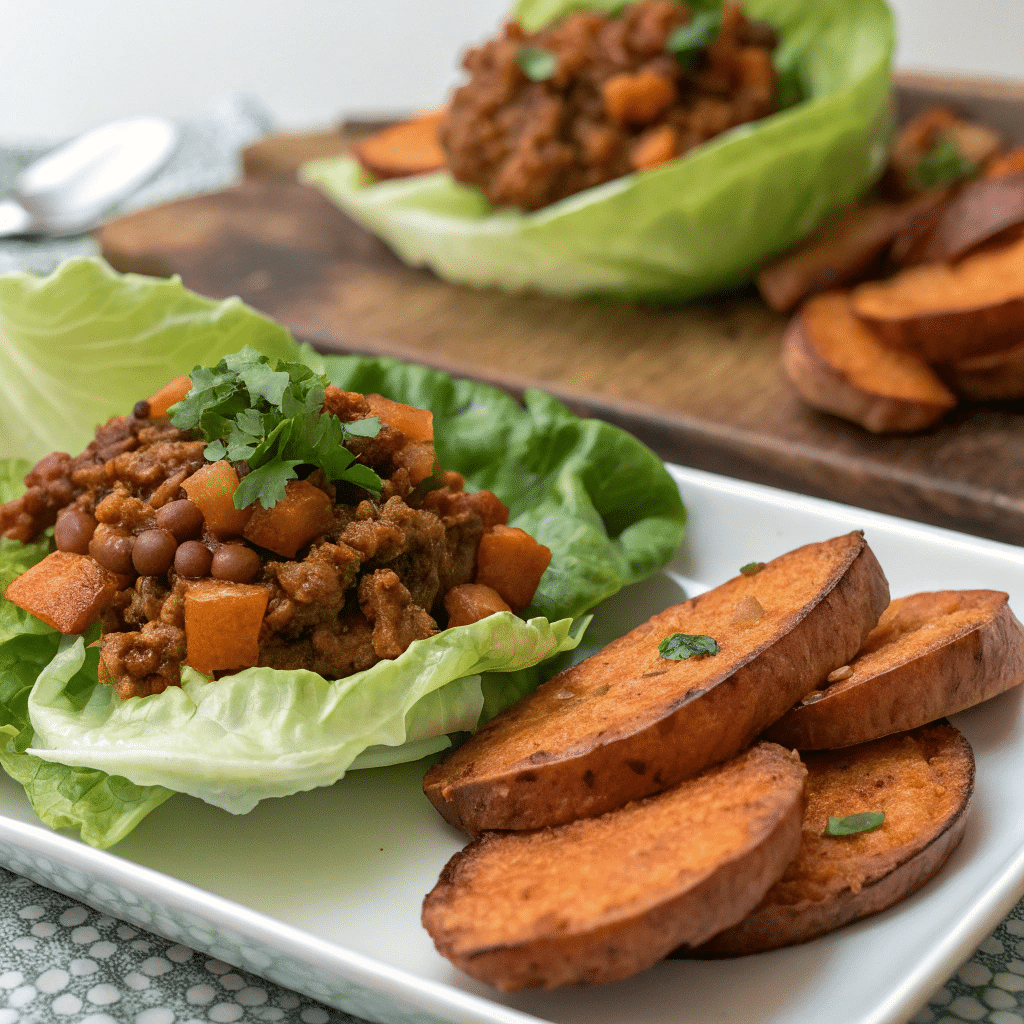 Easy Sloppy Joe Recipe 3 Ingredients – The Quickest Homemade Classic 12 lentil based vegan sloppy joe served in lettuce wr