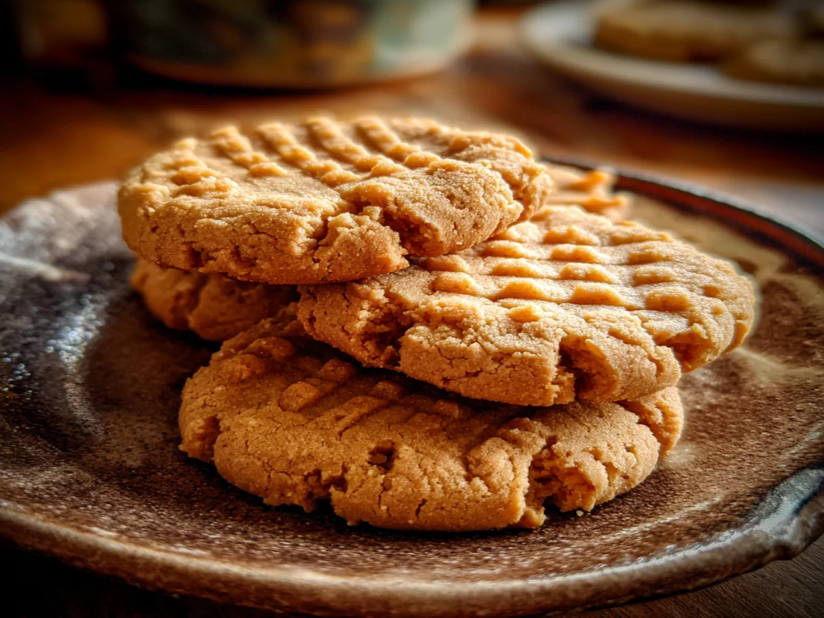 HOME 8 The Best Easy Recipe for Three Ingredient Peanut Butter Cookies