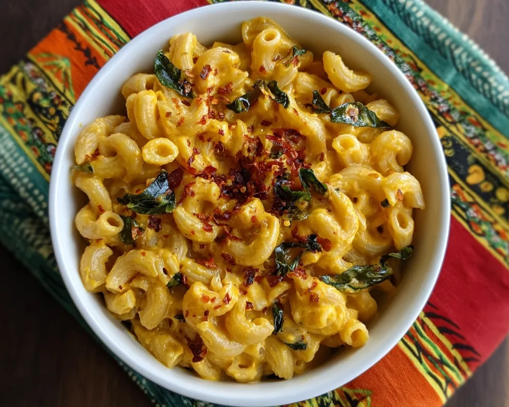 image_1000x800_1753405380283 Indian spicy air fryer mac and cheese with herbs
