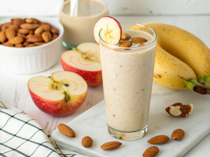 Easy Smoothie Recipes 3 Ingredients – Healthy, Quick & Delicious 17 Apple Banana Almond Smoothie