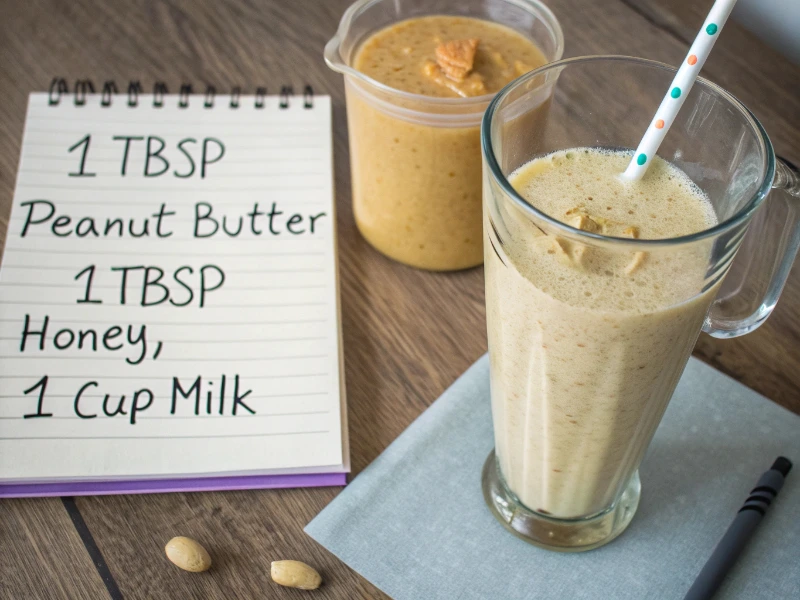 Easy Smoothie Recipes 3 Ingredients – Healthy, Quick & Delicious 19 Peanut Butter Honey Smoothie