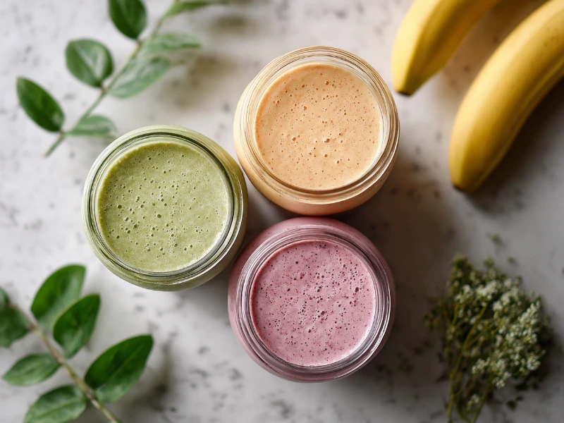 How to Make the Perfect Banana Berry Smoothie (Healthy, Easy & Delicious) 12 Banana berry smoothies with different calorie levels
