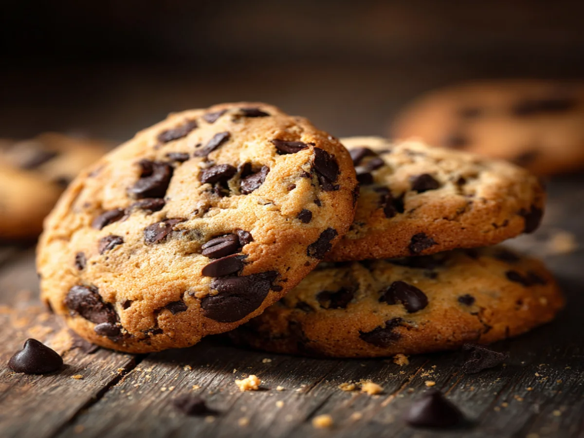 HOME 10 Unbelievably Easy Three Ingredient Chocolate Chip Cookies You’ll Love