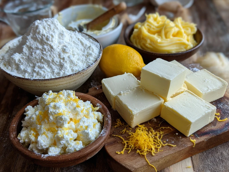 Ingredients You’ll Need for the Perfect Dump Cake Ingredients for lemon cream cheese dump cake