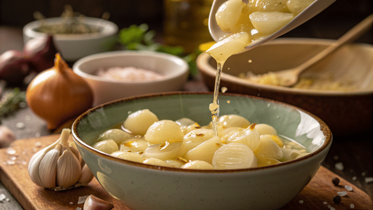 Garlic Butter Onion Boil